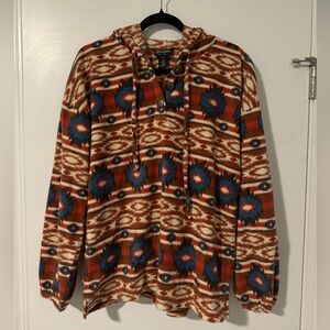 Wrangles Western Aztec Pull Over women’s size: S